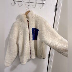 Fabletics Sherpa jacket - sz SM